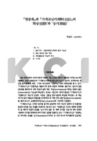 『한중록』과 『가게로닛키(蜻蛉日記)』의 ‘회상(回想)’과 ‘상기(想起)’ (A Study on the ‘reminiscence’ and the ‘recollection’ in the Women’s Diary Lite..
