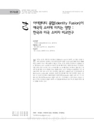 The Influence of Identity Fusion on Patriotic Consumption A Cross-Cultural Comparison of Korea and the U.S.
