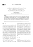 A Study on the Optimization of Microwave System for the Preparation of Activated CArbon