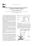 Effect of Ni Plating on Mechanical Interfacial Properties of Carbon Fibers-reinforced Composites