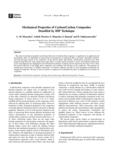 Mechanical Properties of Carbon/Carbon Composites Densified by HIP Technique