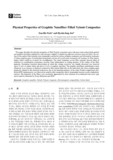 Physical Properties of Graphite Nanofiber Filled Nylon6 Composites