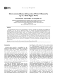 Electro-chemical Removel Properties of Water Pollutants by Ag-ACF from Piggery Waste