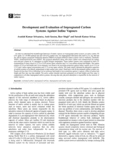 Development and Evaluation of Impregnated Carbon Systems Against Iodine Vapours