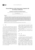 Flexural Behaviors of 4D Carbon/carbon Composites with the Preform Architectures