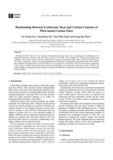 Relationship Between Exothermic Heat and Carbon Contents of Pitch-based Carbon Fiber