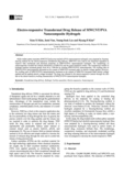 Electro-responsive Transdermal Drug Release of MWCNT/PVA Nanocomposite Hydrogels