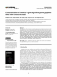 Characterization of chemical vapor deposition-grown graphene films with various etchants