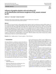 Influence of graphite platelets with and without SiC on the densification and fracture toughness of ZrB2 ceramic sintered by SPS