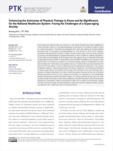 Enhancing the Autonomy of Physical Therapy in Korea and Its Significance for the National Healthcare System: Facing the ..