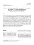 Effects on the Productivity and Blood Characteristics of Broilers Fed with Addition of Dried Bacillus subtilis Culture