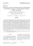 Optimization of Noise Power Spectrum Density of Block-Matching and 3D Filtering Algorithm in Simulated Magnetic Resonanc..