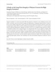 A Study on the Long-Term Integrity of Polymer Concrete for High Integrity Containers