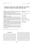 Comparison of Knee Joint Loads during Floor Sit-to-Stand and Chair Sit-to-Stand: A Computer Simulation Study