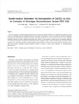 Growth-medium Sterilization Via Decomposition of Ca(ClO)2 by H2O2 for Cultivation of Microalgae Nannochloropsis Oculata ..