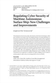 Regulating Cyber Security of Maritime Autonomous Surface Ship: New Challenges and Improvements