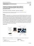 Treatment of wastewater containing organic pollutants in the presence of N‑doped graphitic carbon and Co3O4/ peroxymonos..