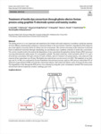 Treatment of textile dye consortium through photo‑electro‑fenton process using graphite‑Ti electrode system and toxicity..