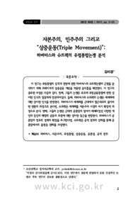 자본주의, 민주주의 그리고 “삼중운동(Triple Movement)”: 하버마스와 슈트렉의 유럽통합논쟁 분석