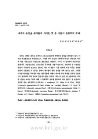 제주도 용암숲 곶자왈에 자라는 몇 종 식물의 분류학적 주해
