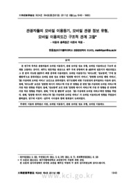 관광자들의 모바일 이용동기, 모바일 관광 정보 유형, 모바일 이용의도간 구조적 관계 고찰 - 이용과 충족접근 이론의 적용 -