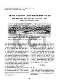 서울 시내 PC방(Internet Cafe)의 세균분포와 항생제 내성 양상