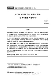 CCTV 설치에 대한 부모의 경험: 근거이론을 적용하여