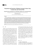 Preparation and Properities of Pelletized Activated Carbon Using Coconut char and Coal-Tar Pitch