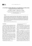 A Novel Rount to Realies High Degree of Granphitization in Carbon-carbon Composities Derived from Hard Carbons