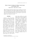 Effects of Compost Tea Making from Differently Treated Compost on Plant Disease Control