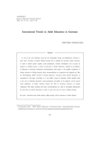 Innovational Trends in Adult Education in Germany