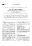 CO2 Adsorption of Amine Functionalized Activated Carbons