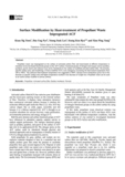 Surface Modification by Heat-treatment of Propellant Waste Impregnated ACF