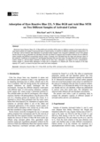 Adsorption of Dyes Reactive Blue 221, N Blue RGB and Acid Blue MTR on Two Different Samples of Activated Carbon