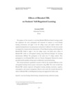 Effects of Blended-TBL on Students' Self-Regulated Learning