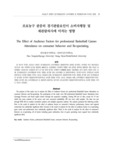 프로농구 관중의 경기관람요인이 소비자행동 및 재관람의사에 미치는 영향